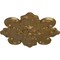 Ekena Millwork Katheryn Ceiling Medallion, Hand-Painted Pale Gold, 18 1/8"OD x 1 1/4"P CM18KAPAS - alternate 4